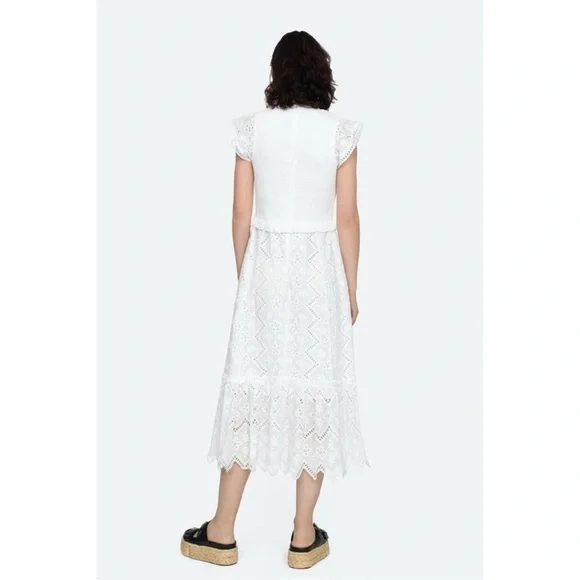 sea zippy smocked midi dress Sea NY Zippy Midi Dress
